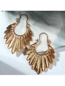 Серьги металл 