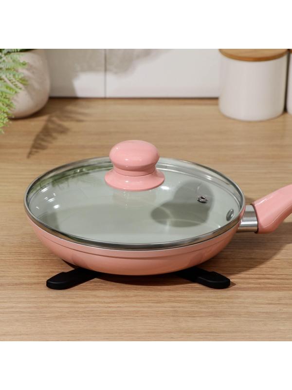 Подставка для горячего складная, цвет чёрный