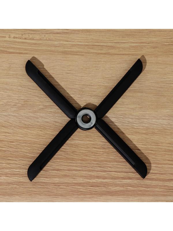 Подставка для горячего складная, цвет чёрный