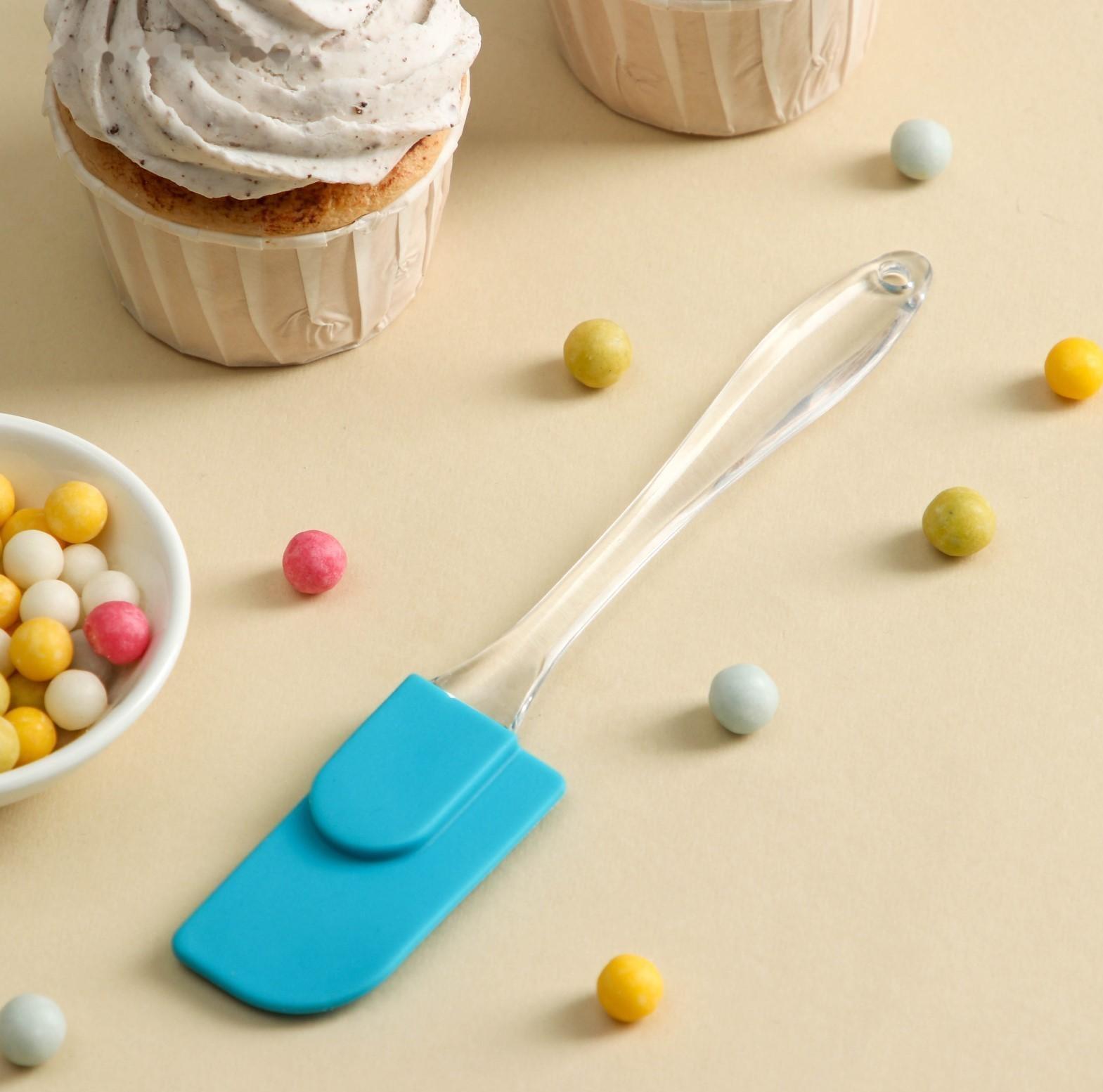 Лопатка Доляна «Лёд», 18 см, цвет МИКС