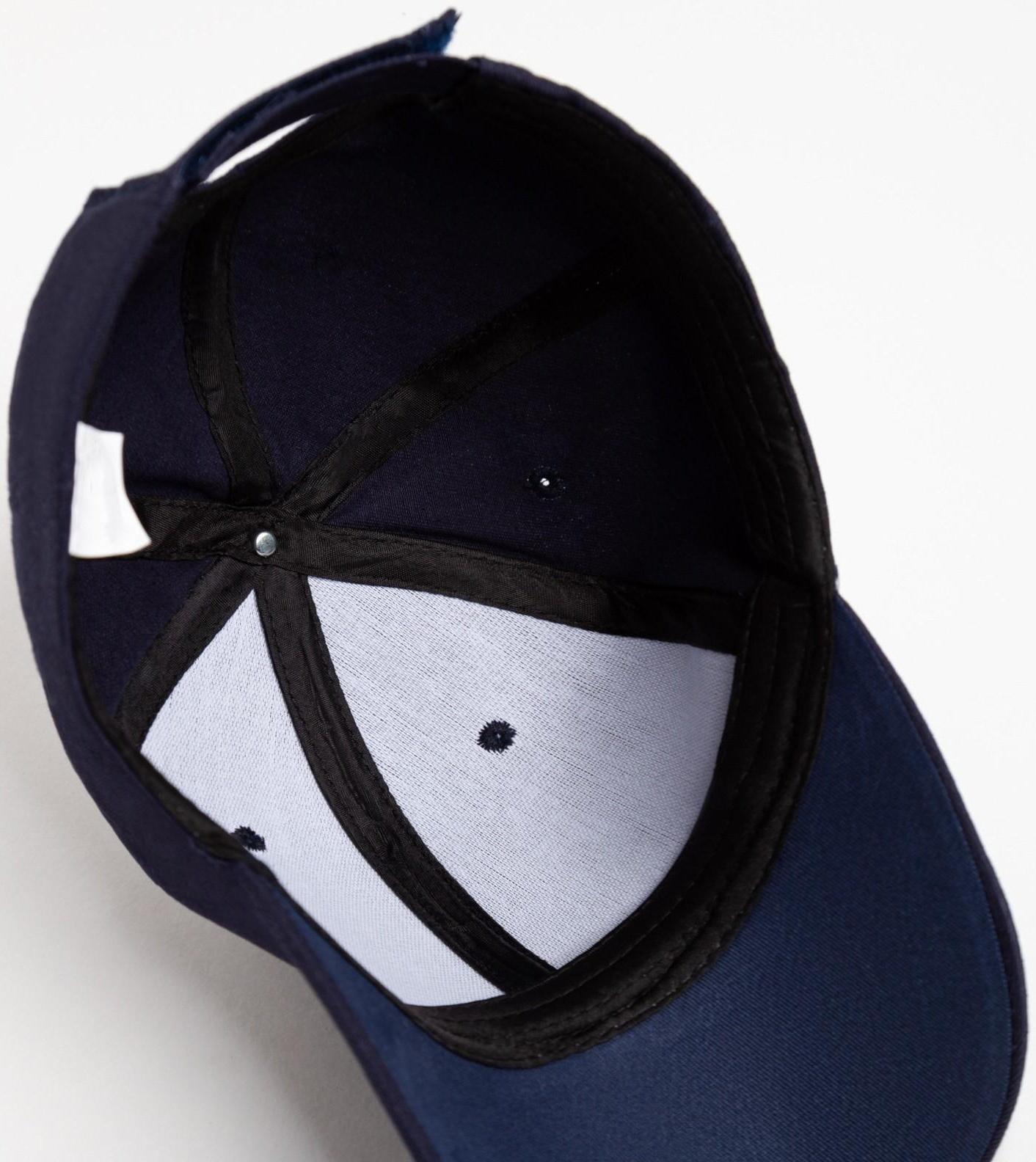 Кепка однотонная MINAKU цвет тёмно-синий, р-р 58