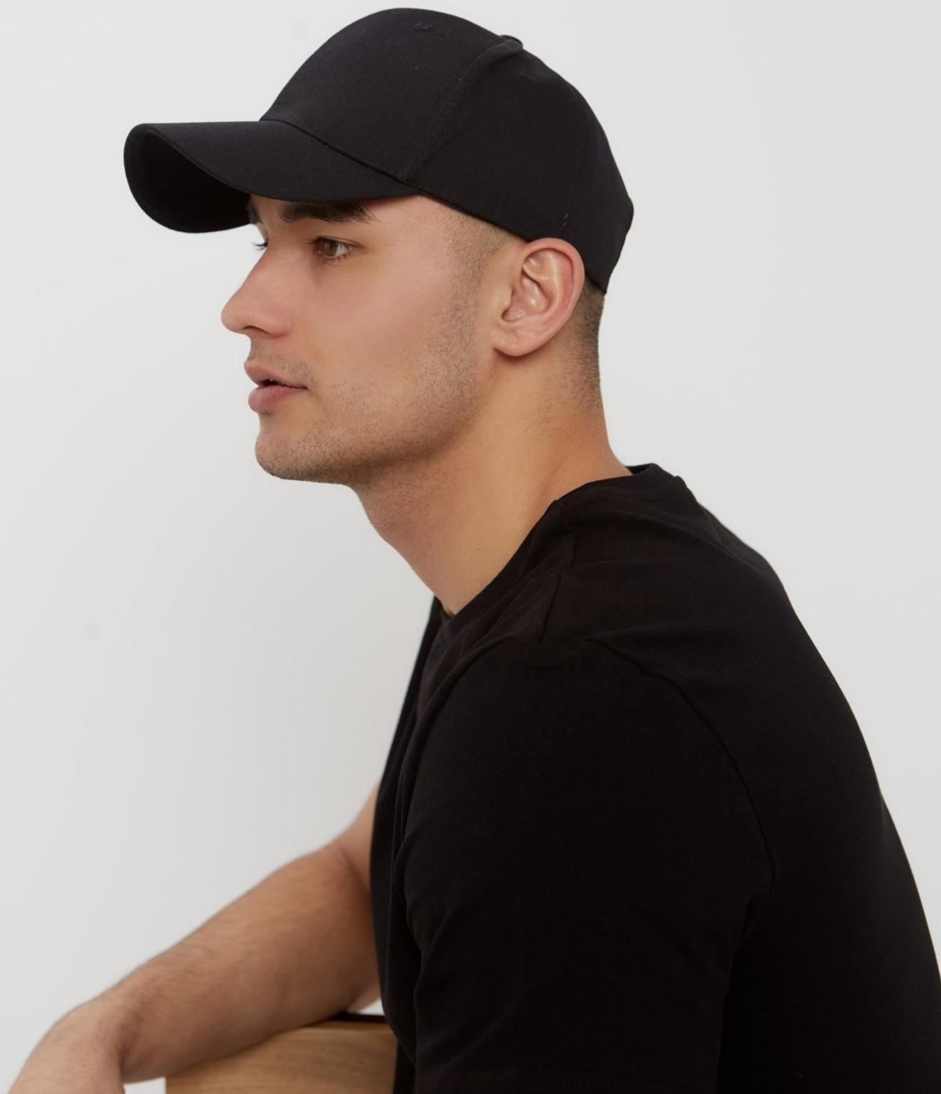 Кепка однотонная MINAKU цвет чёрный, р-р 58