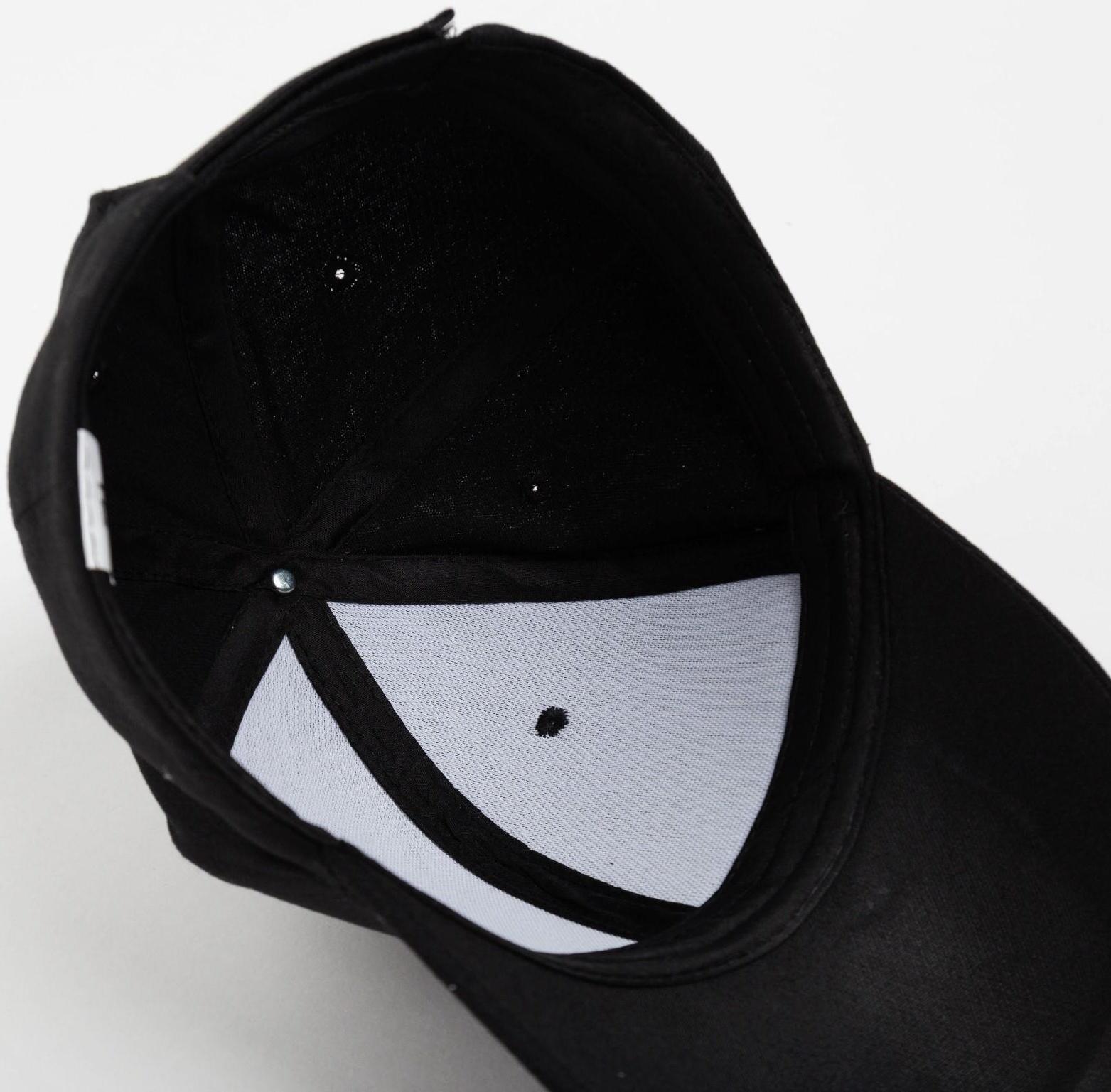 Кепка однотонная MINAKU цвет чёрный, р-р 58