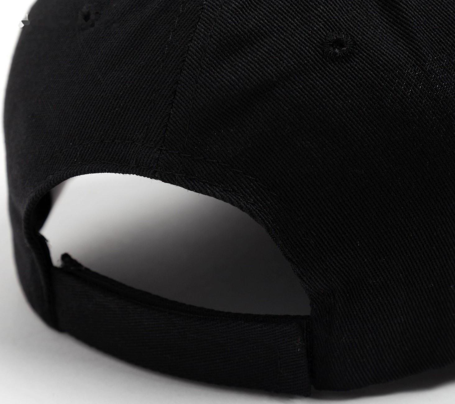 Кепка однотонная MINAKU цвет чёрный, р-р 58