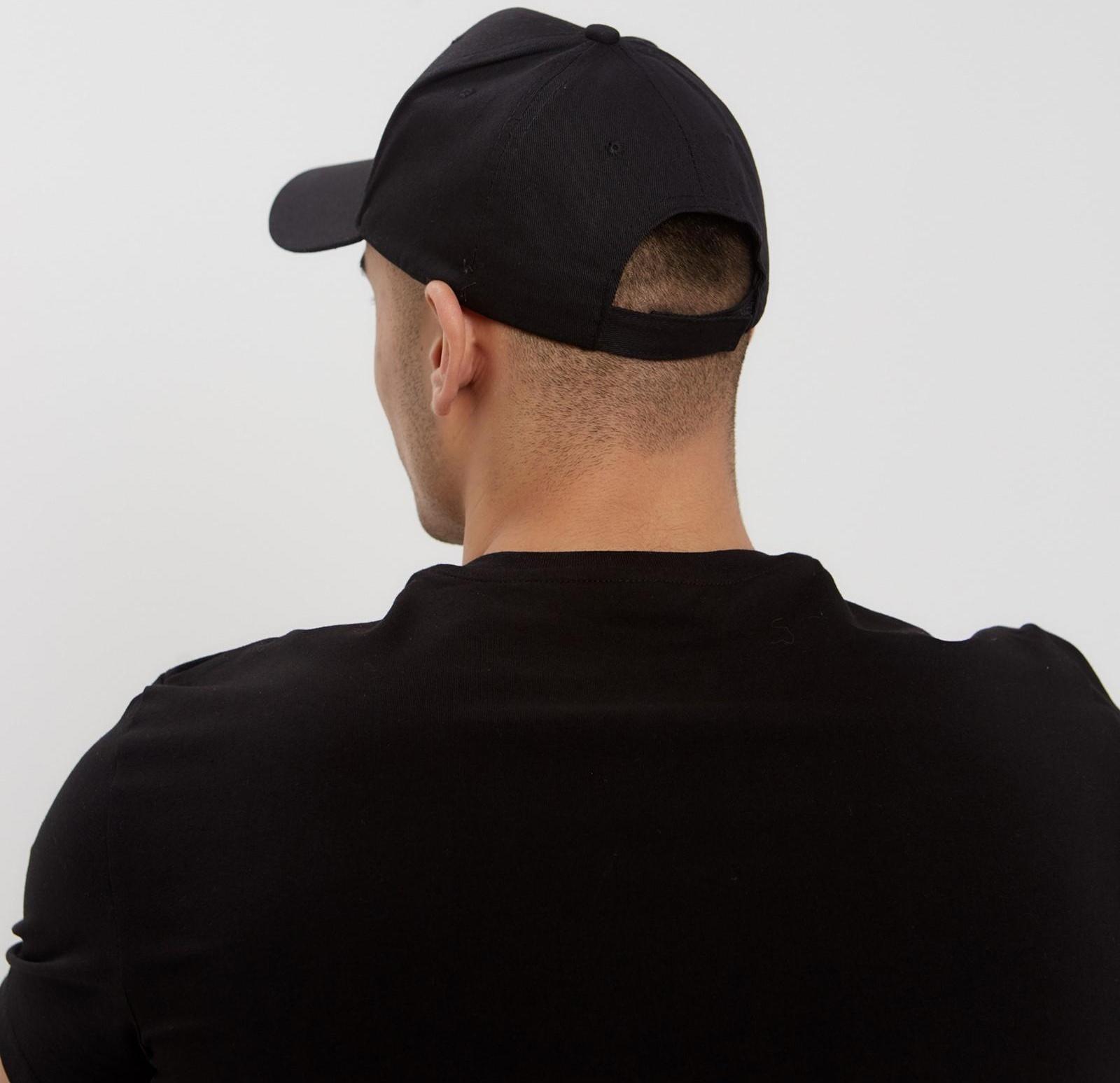 Кепка однотонная MINAKU цвет чёрный, р-р 58