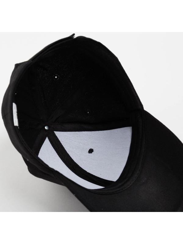 Кепка однотонная MINAKU цвет чёрный, р-р 58