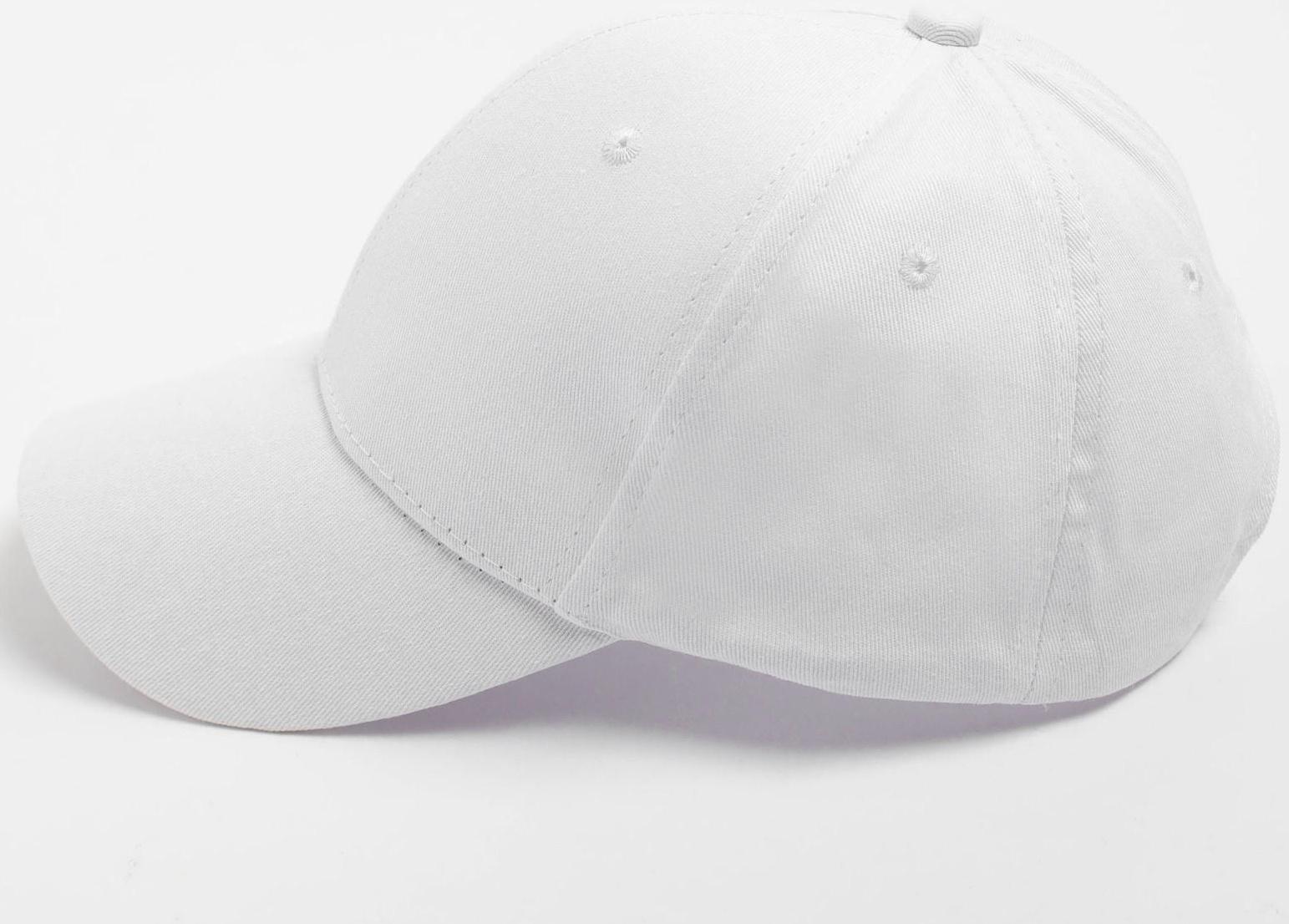 Кепка однотонная MINAKU цвет белый, р-р 58