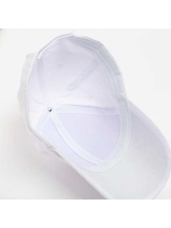 Кепка однотонная MINAKU цвет белый, р-р 58