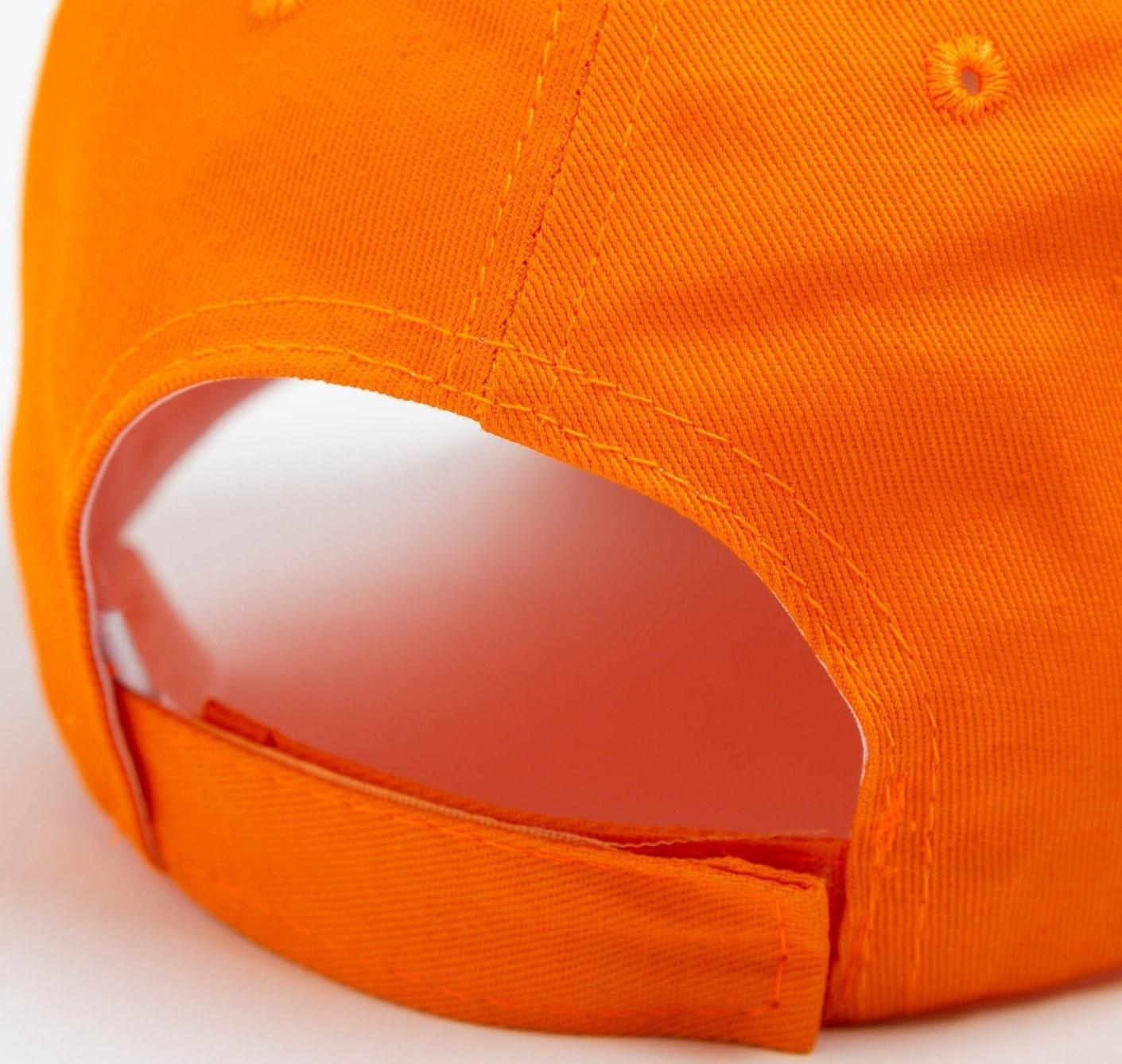 Кепка однотонная MINAKU цвет оранжевый, р-р 58
