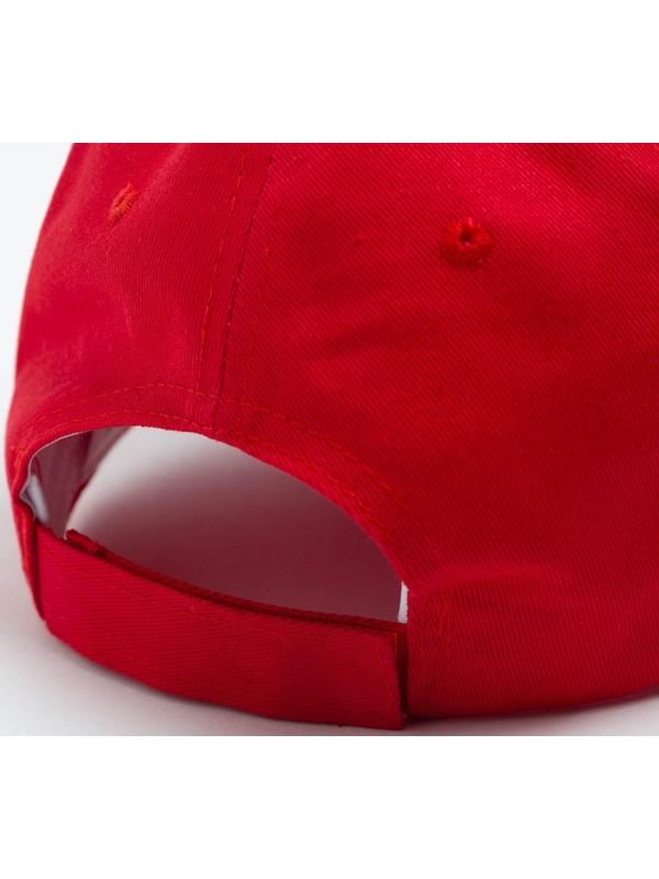 Кепка однотонная MINAKU цвет красный, р-р 58