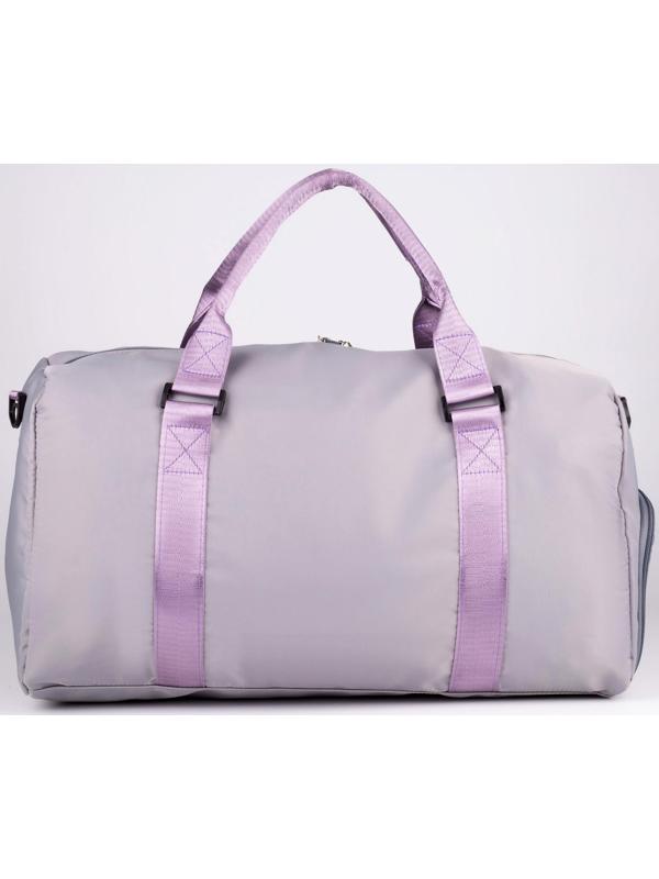 Сумка спортивная Choose your way на молнии с подкладкой, отдел для обуви, цвет серый