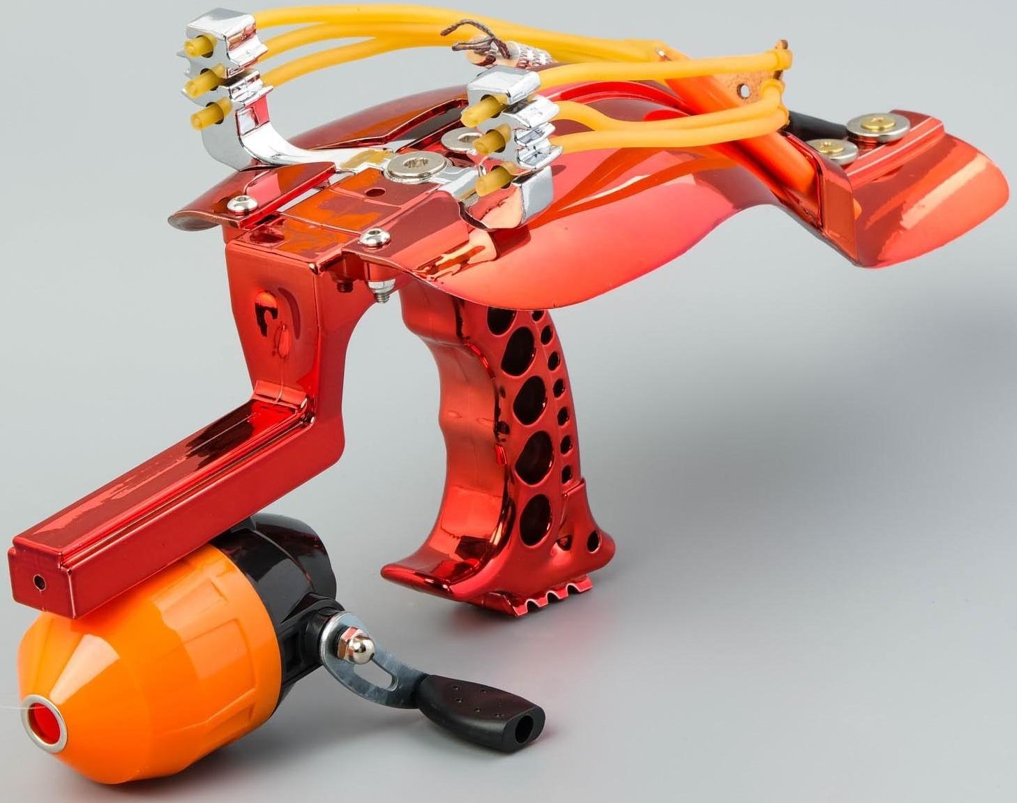 Рогатка рыболовная, 3 жгута, 2 стрелы в комплекте