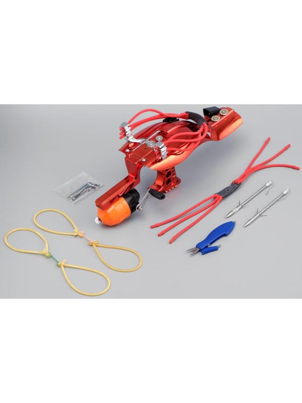 Рогатка рыболовная, 3 жгута, 2 стрелы в комплекте