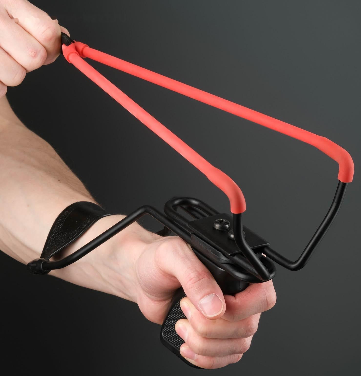 Рогатка металлическая с упором