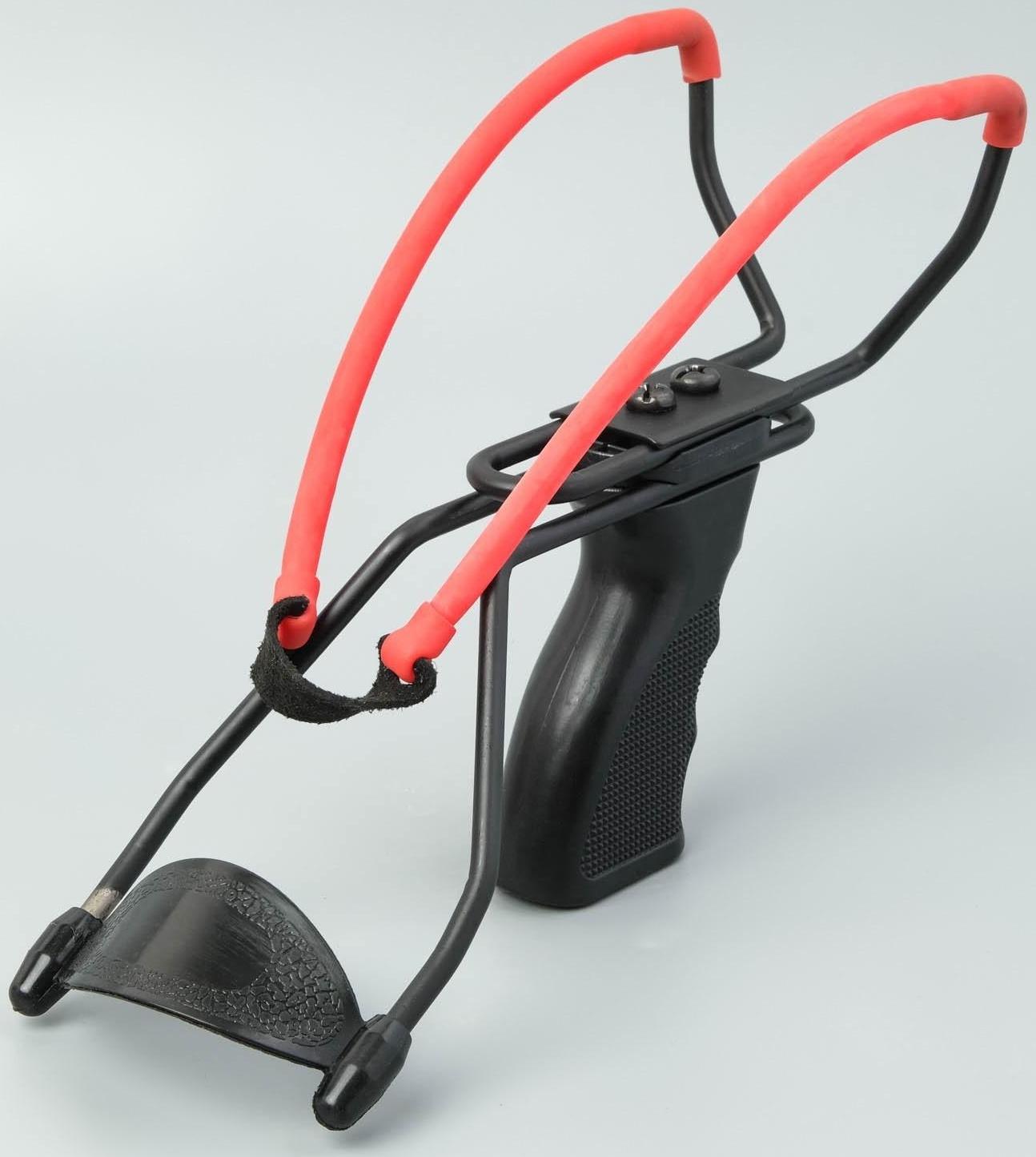 Рогатка металлическая с упором