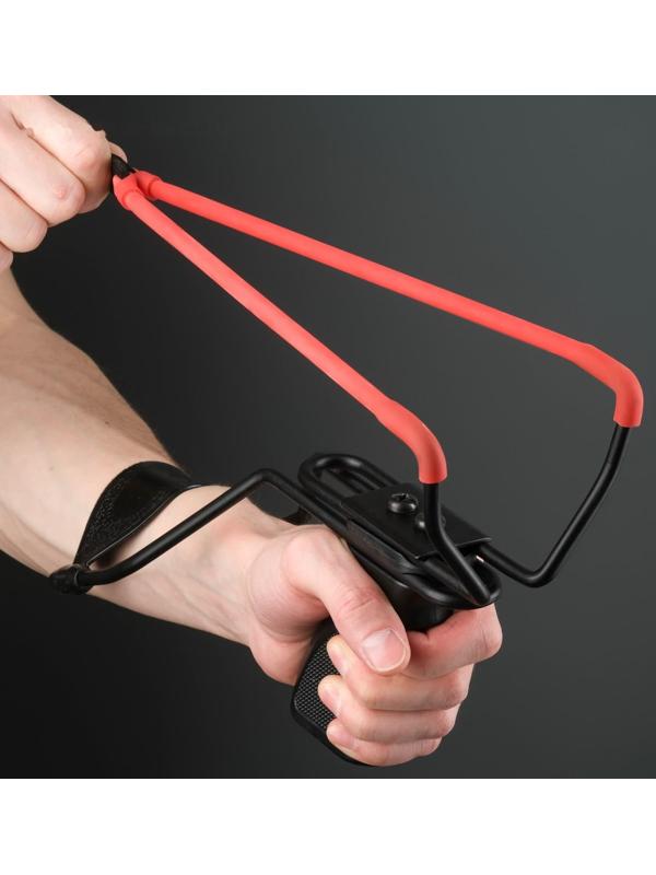 Рогатка металлическая с упором