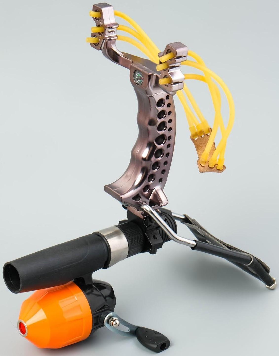 Рогатка рыболовная, 2 жгута, 1 стрела