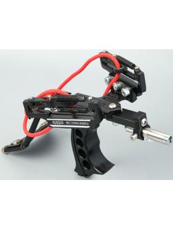 Рогатка металлическая, с лазерным целеуказателем