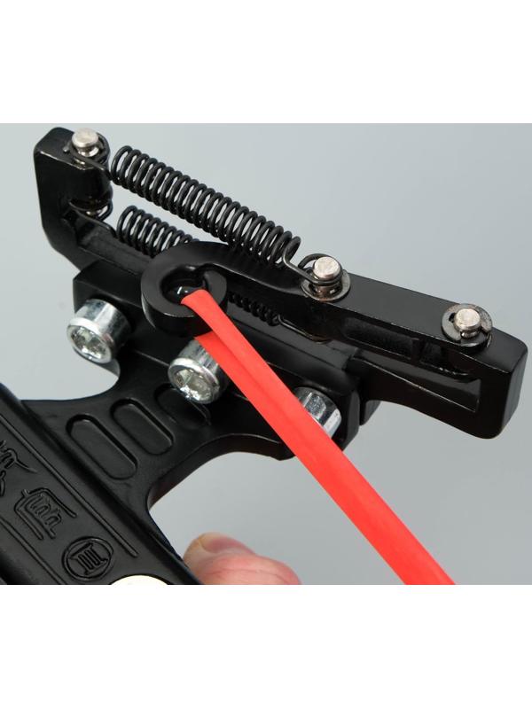 Рогатка металлическая, с лазерным целеуказателем