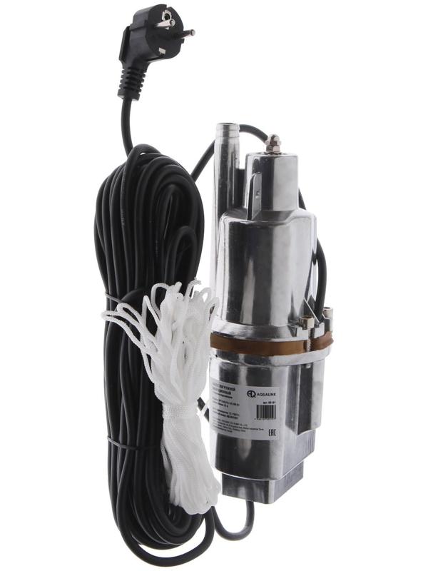 Насос вибрационный AQUALINK VP U-65/18-16, 280 Вт, верхний забор, 18 л/мин, напор 65 м, 16 м