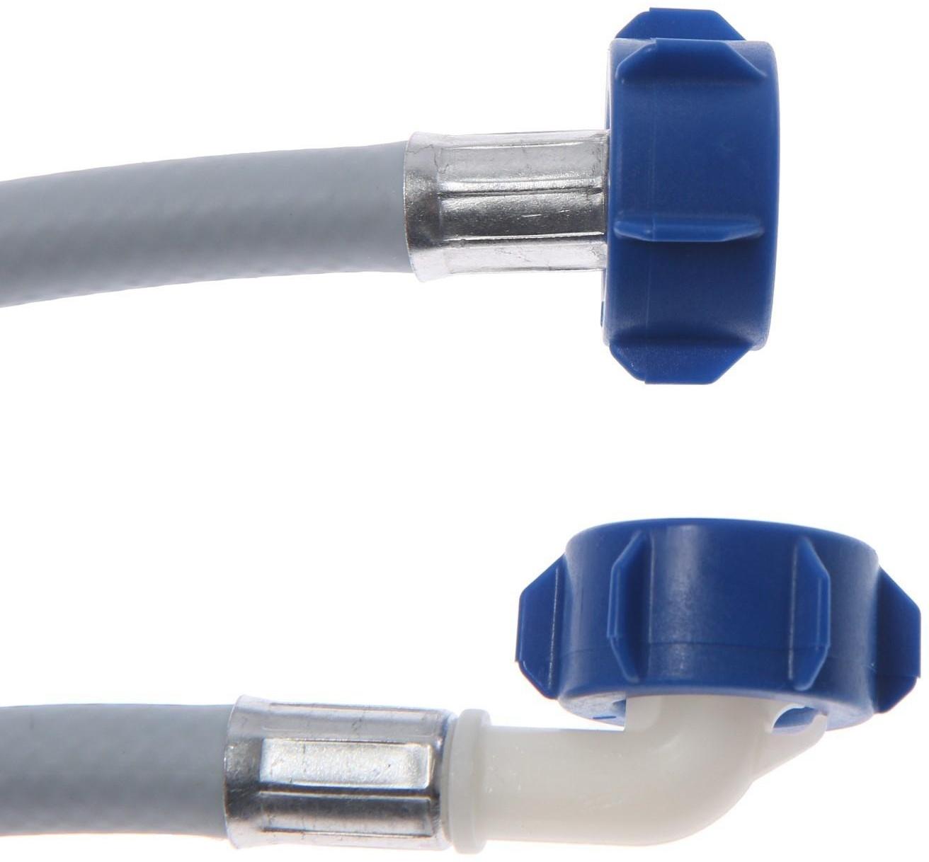 Заливной шланг для стиральной машины AQUALINE 1560, индивидуальная упаковка, 1 м