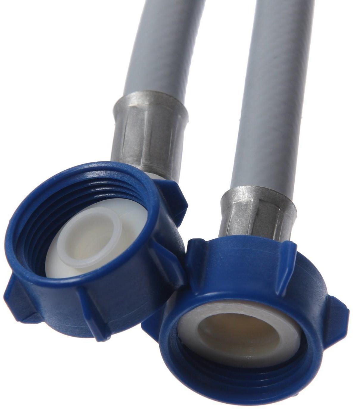 Заливной шланг для стиральной машины AQUALINE 1562, индивидуальная упаковка, 2 м