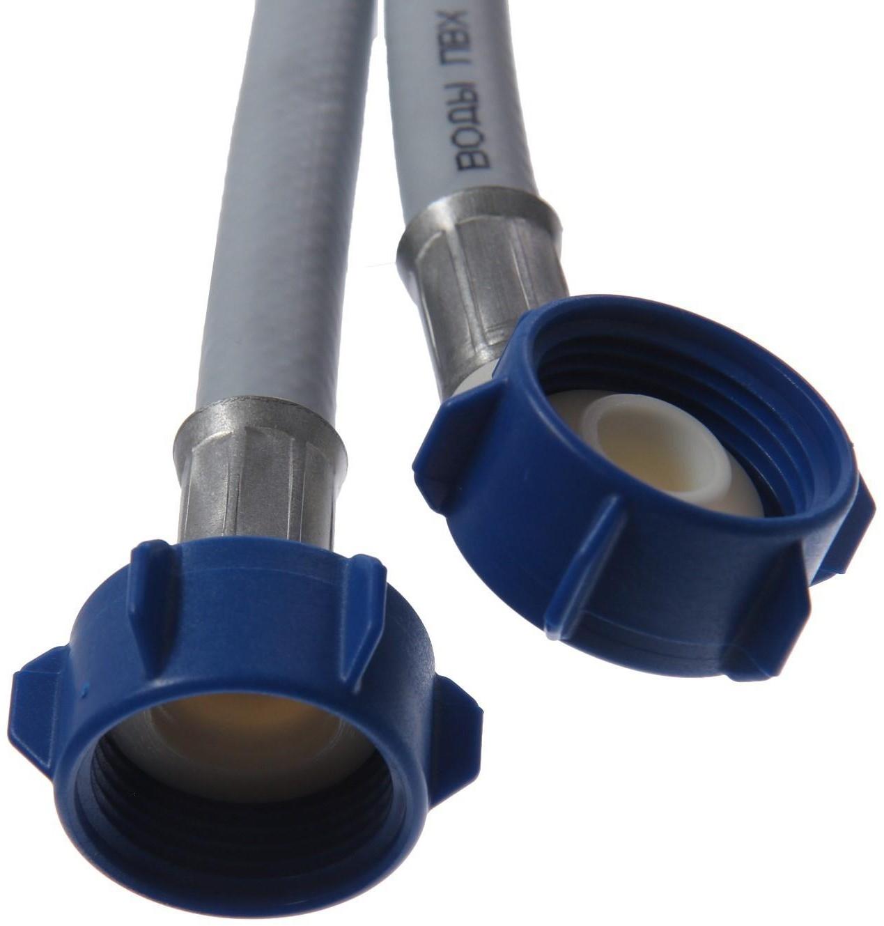 Заливной шланг для стиральной машины AQUALINE 1563, индивидуальная упаковка, 2.5 м