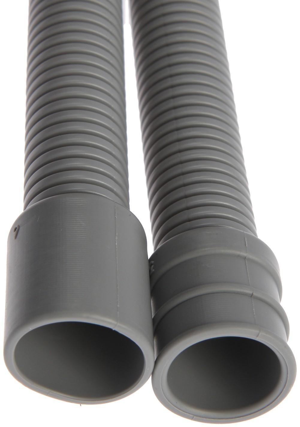 Сливной шланг для стиральной машины AQUALINE 1550, индивидуальная упаковка, 1 м