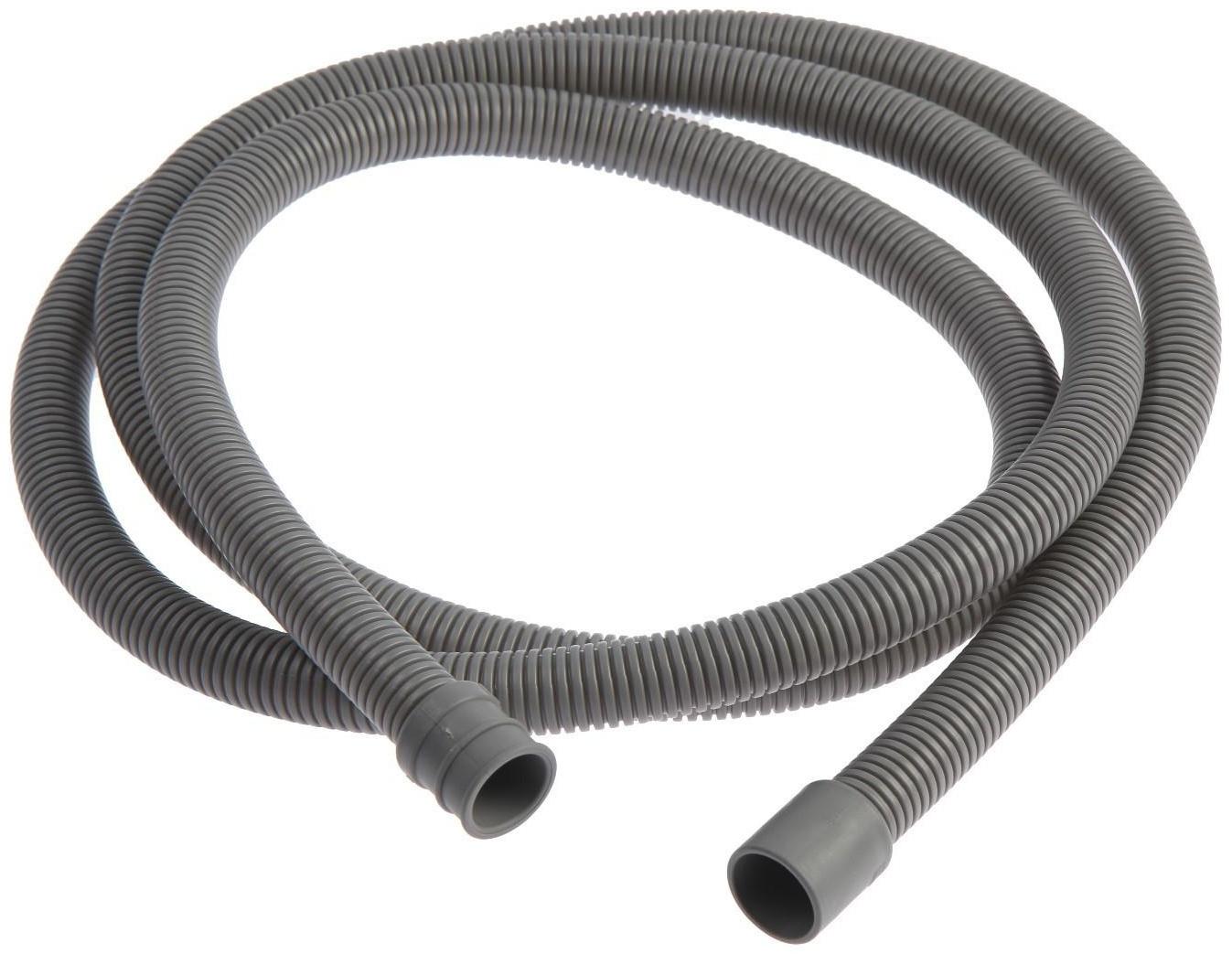 Сливной шланг для стиральной машины AQUALINE 1553, индивидуальная упаковка, 2.5 м