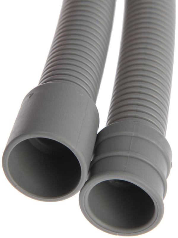 Сливной шланг для стиральной машины AQUALINE 1553, индивидуальная упаковка, 2.5 м