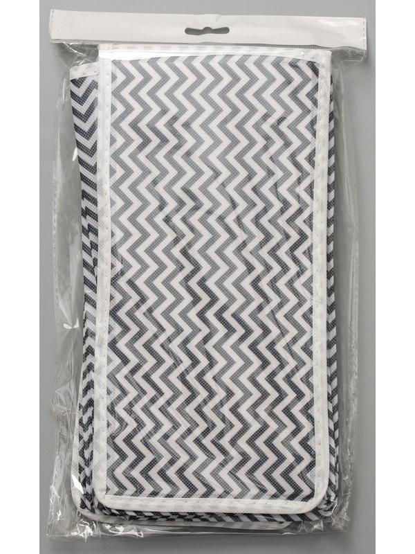 Кофр подвесной «Симетро», 5 отделений, 70×30×15 см, цвет серый