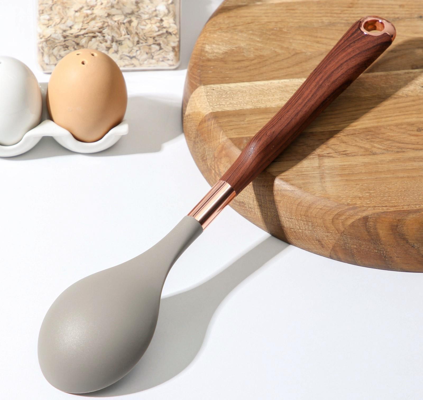 Ложка гарнирная Доляна «Лакруа», 33×6,8×2,5 см