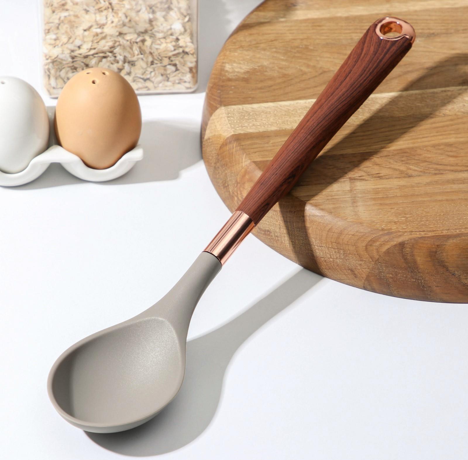 Ложка гарнирная Доляна «Лакруа», 33×6,8×2,5 см