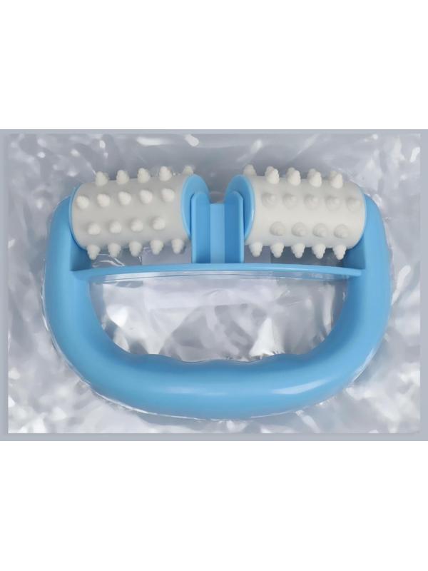 Массажёр «Роллер», с шипами, универсальный, 14 × 10 × 5 см, цвет МИКС