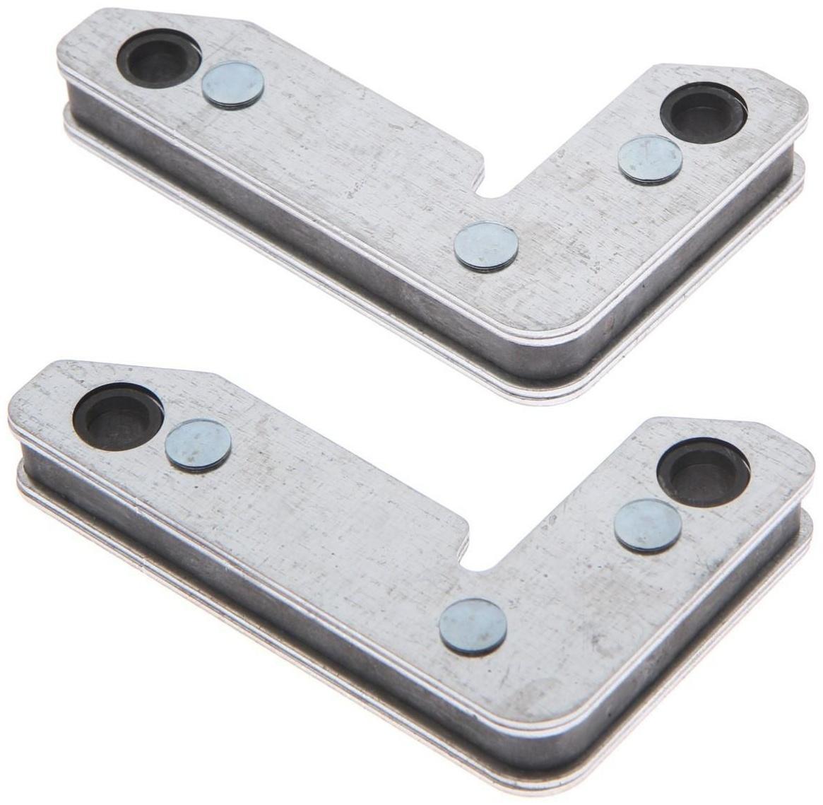 Магнитный угольник для сварки ТУНДРА, 30°/60°/90°, усилие на отрыв 15 кг, 2 шт.