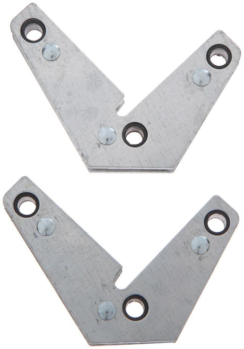 Магнитный угольник для сварки ТУНДРА, 15°/45°/60°/90°/240°, усилие на отрыв 15 кг, 2 шт.