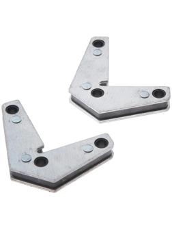 Магнитный угольник для сварки ТУНДРА, 15°/45°/60°/90°/240°, усилие на отрыв 15 кг, 2 шт.