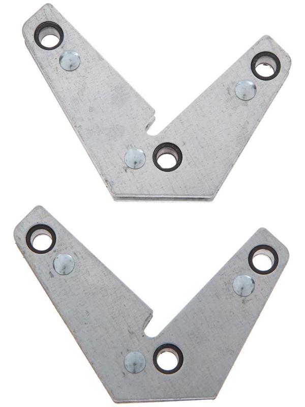 Магнитный угольник для сварки ТУНДРА, 15°/45°/60°/90°/240°, усилие на отрыв 15 кг, 2 шт.