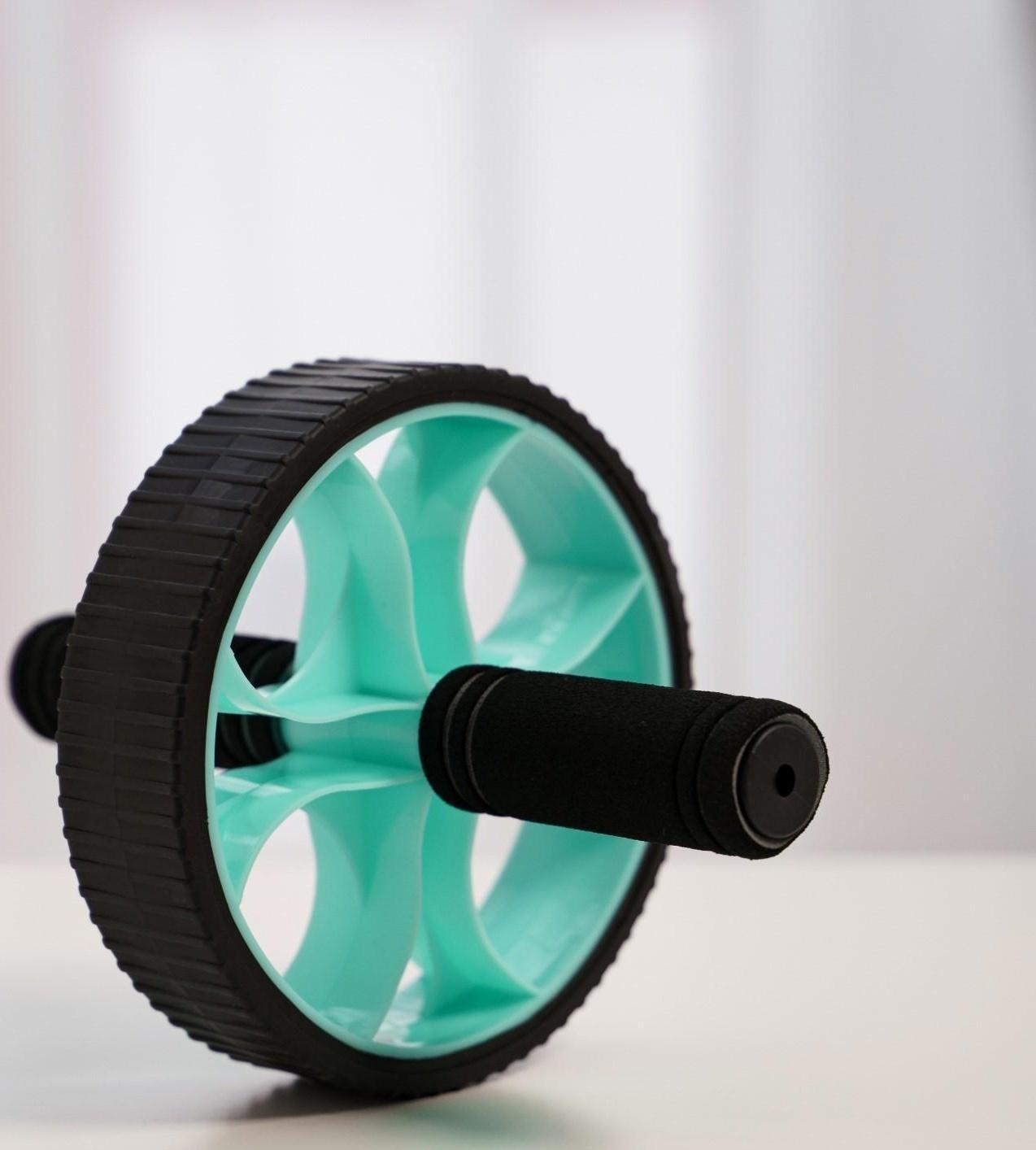 Ролик для пресса 25 х 17 х 17 см, цвет бирюзовый (без коврика)