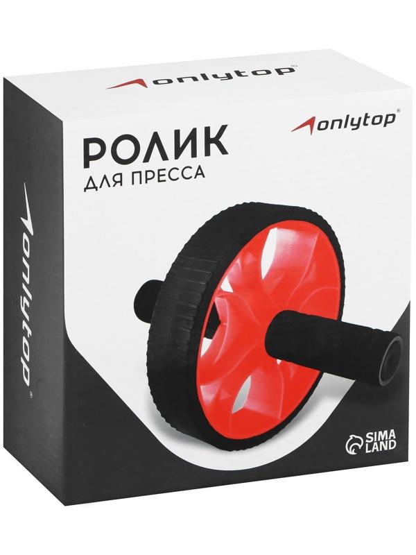 Ролик для пресса 25 х 17 х 17 см, цвет бирюзовый (без коврика)