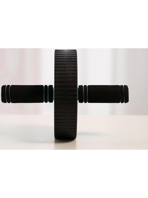 Ролик для пресса 25 х 17 х 17 см, цвет бирюзовый (без коврика)