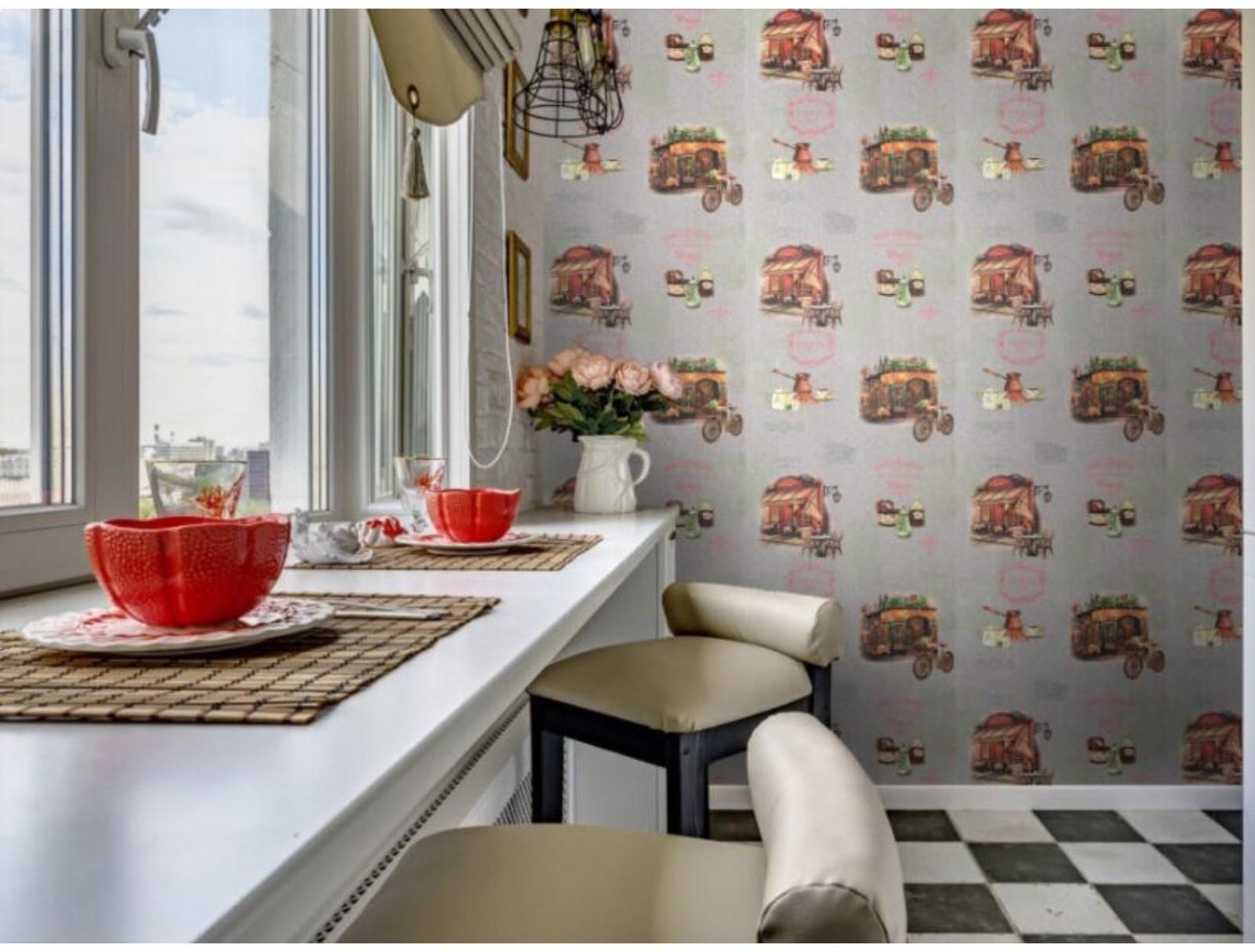 Обои бумажные, водостойкие при эксплуатации 