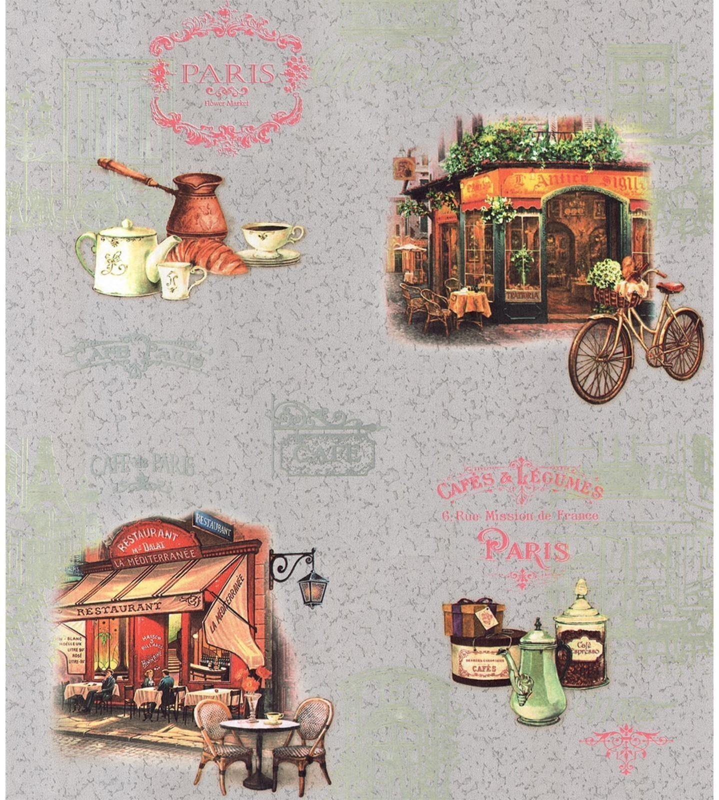 Обои бумажные, водостойкие при эксплуатации 