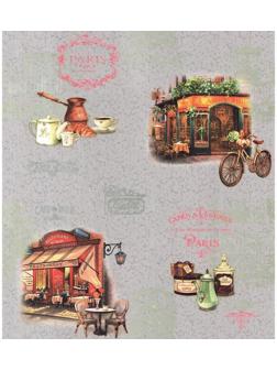 Обои бумажные, водостойкие при эксплуатации 