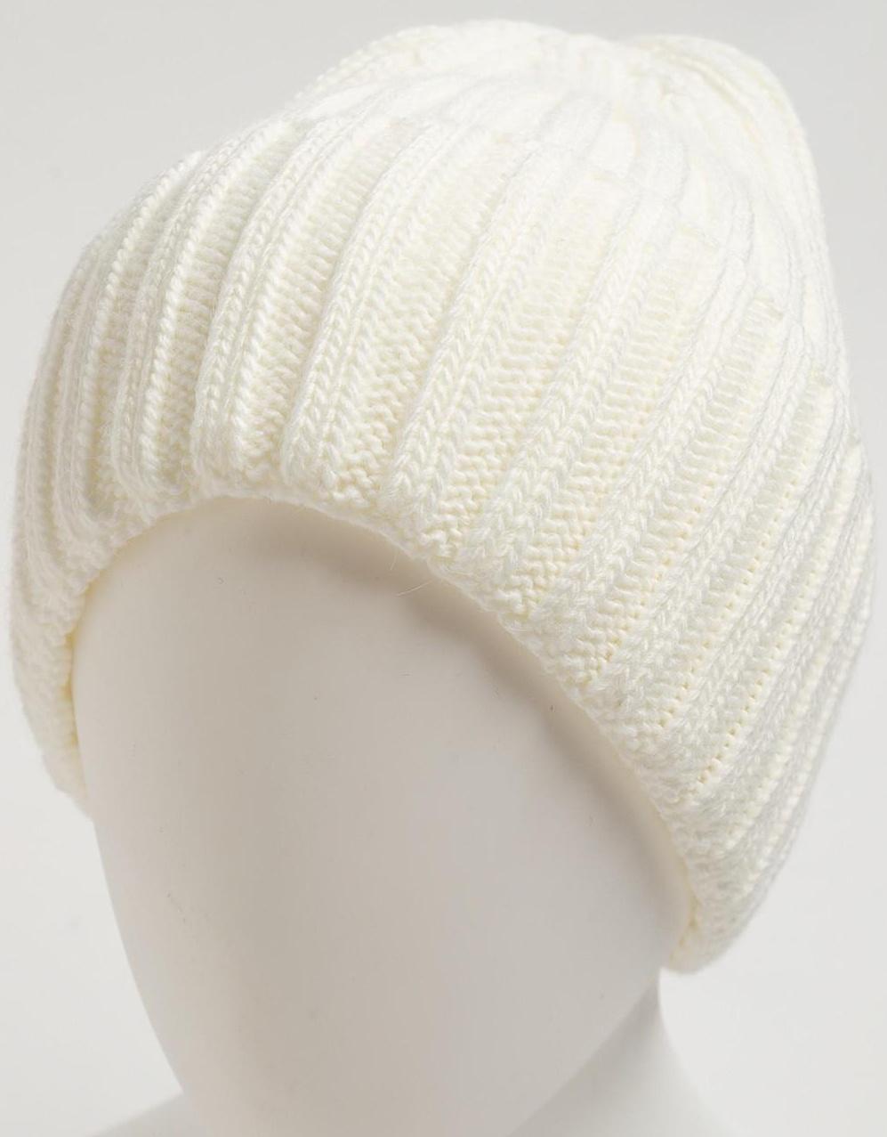 Шапка женская, цвет молочный, р-р 56-58