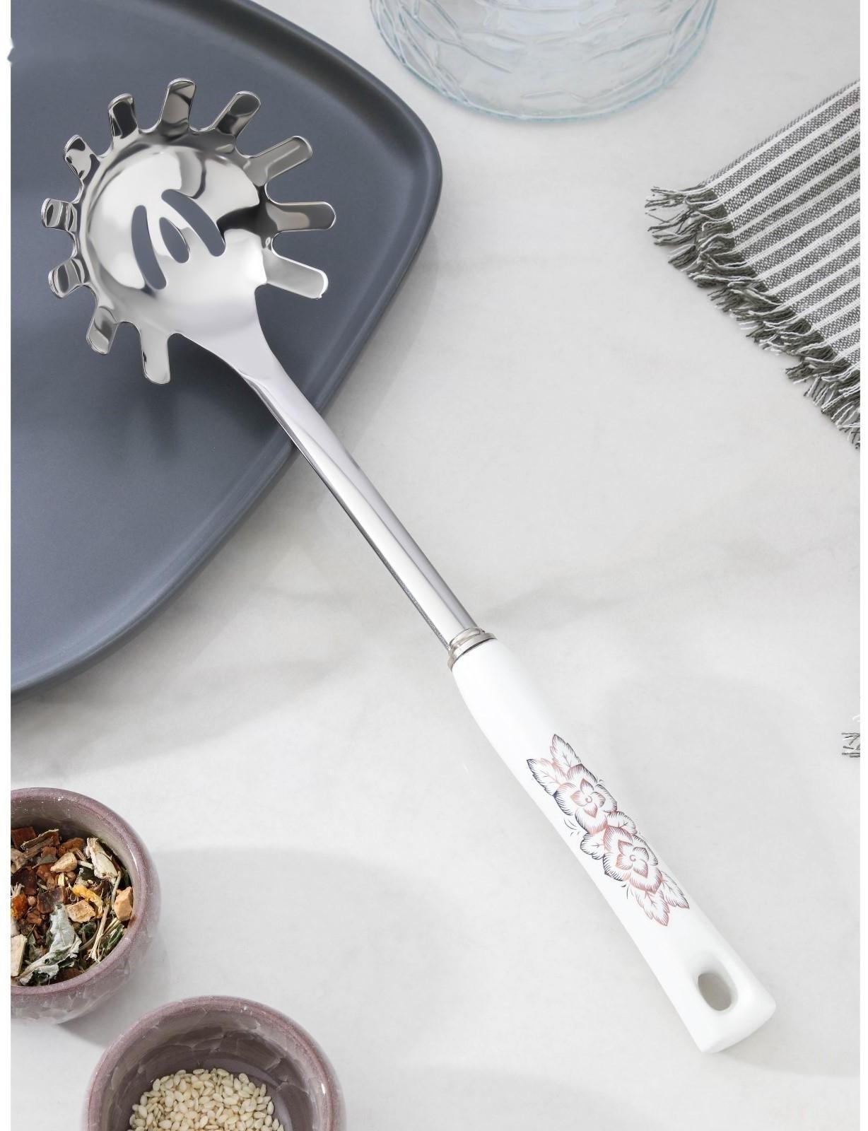 Ложка для спагетти из нержавеющей стали Доляна Luminous, h=30 см