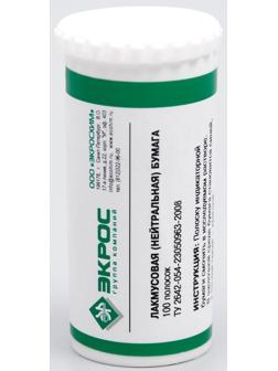 Индикаторная бумага лакмусовая нейтральная ЭКРОС