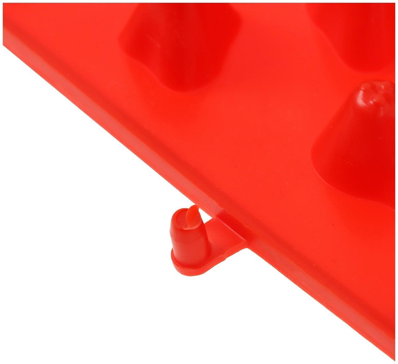 Массажный коврик 37,5 х 27,5 см, цвета микс