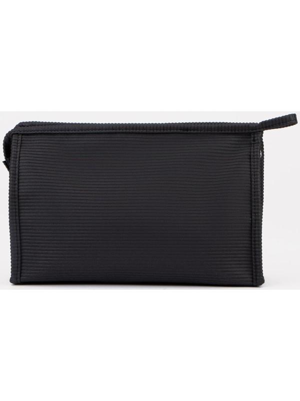 Косметичка на молнии, цвет чёрный