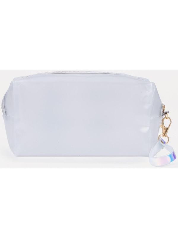 Косметичка на молнии, цвет прозрачный